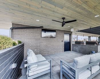 Sundeck w/ firepits, bag set, jenga, outdoor tv's and spacious seating